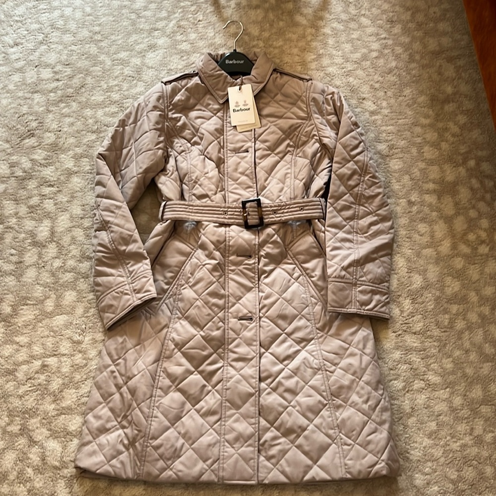 NWT Barbour Belted Jacket